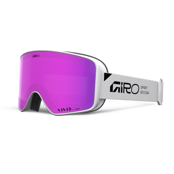 Giro Method II Vivid Goggle one size white stacked vivid pink S2 +S1 Unisex