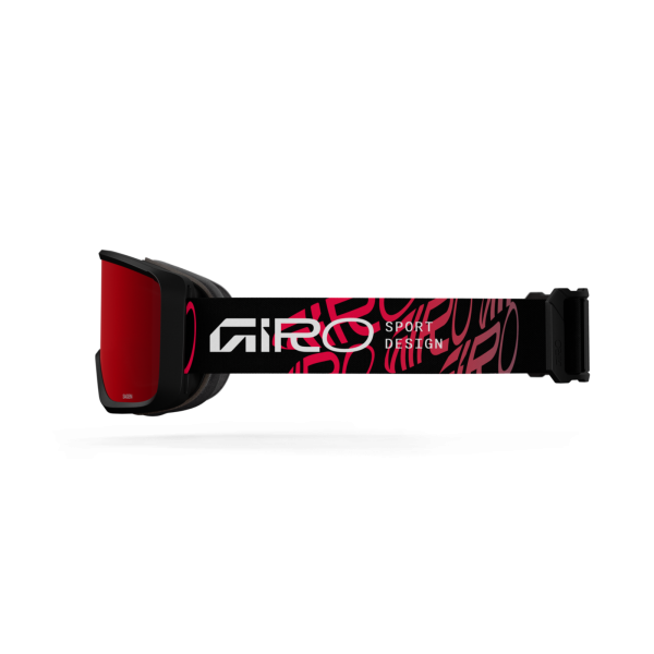Giro Sagen Flash Goggle one size red/black endless amber scarlet S2 +S0 Herren Produktbild 2
