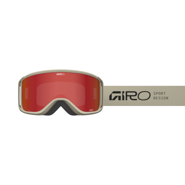 Giro Sagen Flash Goggle one size stone stacked amber scarlet S2 +S0 Herren Produktbild 1