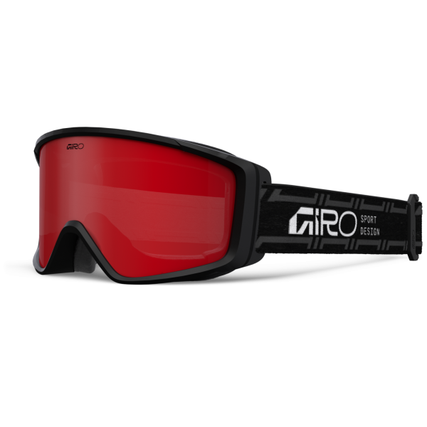 Giro Index 2.0 Flash Goggle one size black stacked amber scarlet S2 Unisex