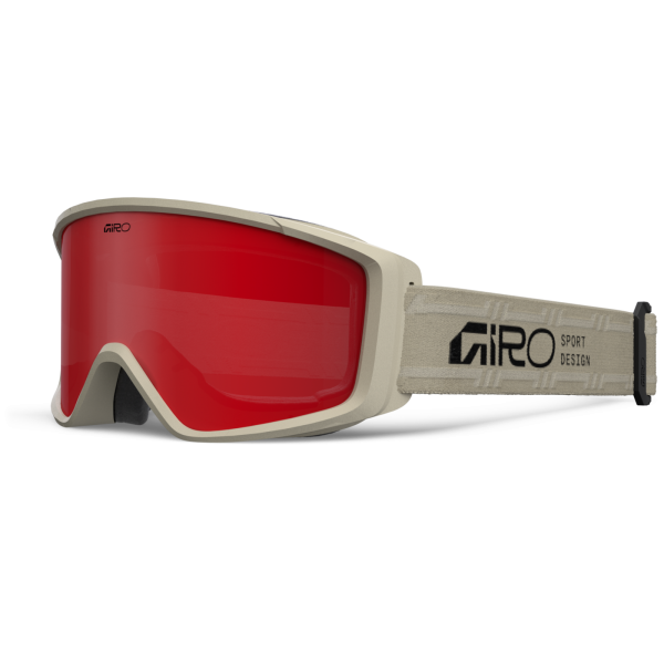 Giro Index 2.0 Flash Goggle one size stone stacked amber scarlet S2 Unisex