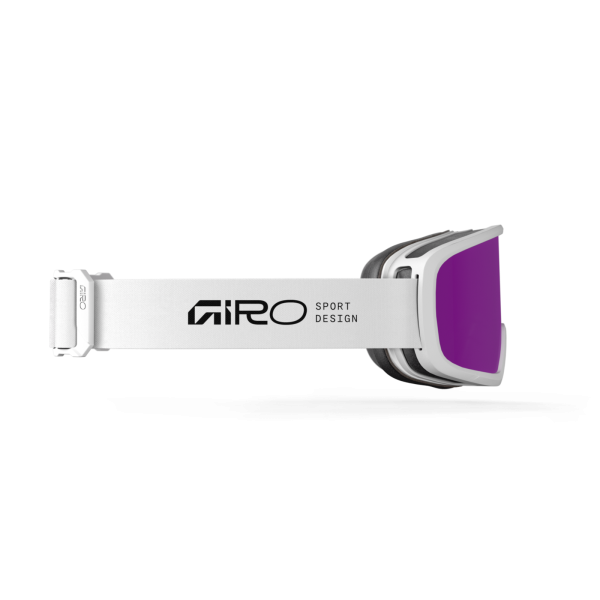 Giro Stomp Flash Goggle one size white wordmark amber pink S2 Unisex Produktbild 3