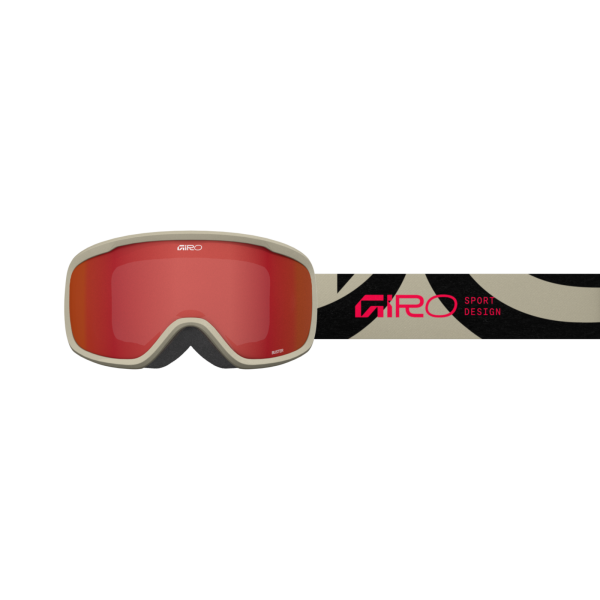Giro Buster Flash Goggle one size black flow amber scarlet S2 Unisex Produktbild 1