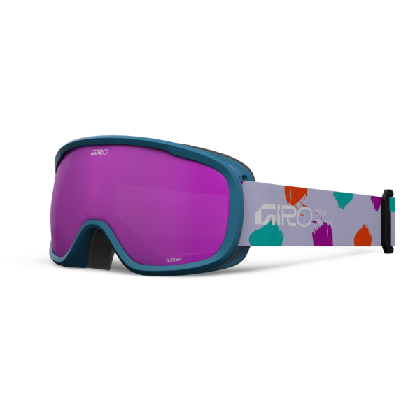 Giro Buster Flash Goggle one size teal painted amber pink S2 Unisex