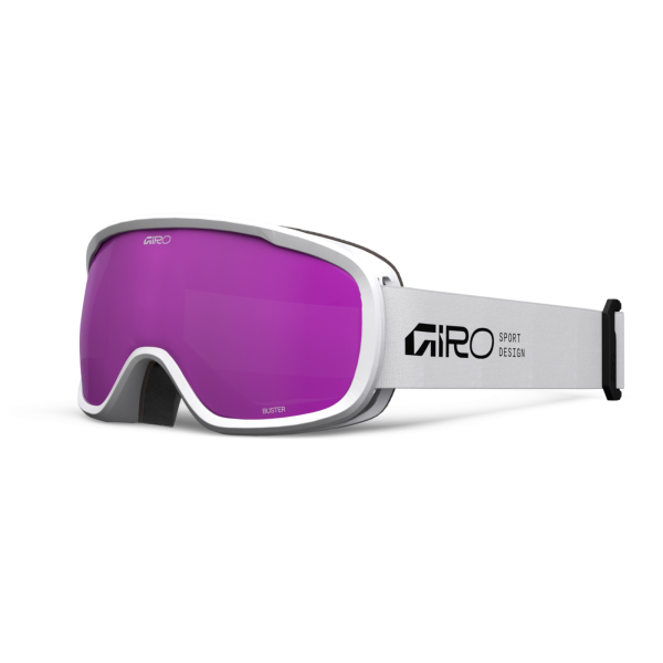 Giro Buster Flash Goggle one size white stacked amber pink S2 Unisex