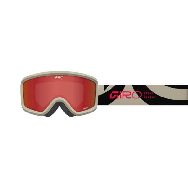 Giro Chico 2.0 Flash Goggle one size black flow amber scarlet S2 Unisex Produktbild 1