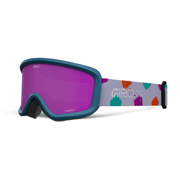 Giro Chico 2.0 Flash Goggle one size teal painted amber pink S2 Unisex