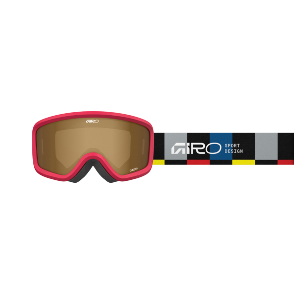Giro Chico 2.0 Basic Goggle one size black blocks amber rose S2 Unisex Produktbild 1
