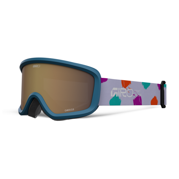 Giro Chico 2.0 Basic Goggle one size teal painted amber rose S2 Unisex
