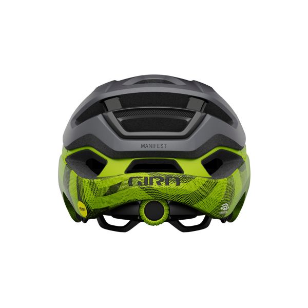 Giro Manifest Spherical MIPS Helmet L 59-63 matte metallic black/ano lime Unisex Produktbild 2