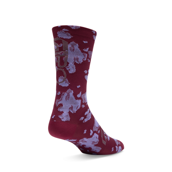 Giro Comp Racer High Sock M maroon pulse Unisex Produktbild 1