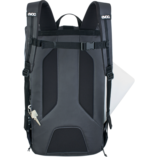 Evoc Duffle Backpack 26L one size carbon grey/black Unisex Produktbild 2