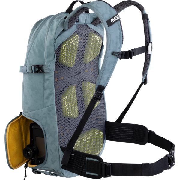 Evoc Stage Capture 22L Backpack one size steel Unisex Produktbild 3