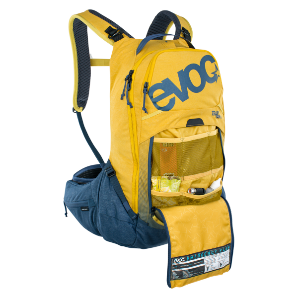 Evoc Trail Pro 16L Backpack S/M curry/denim Unisex Produktbild 1