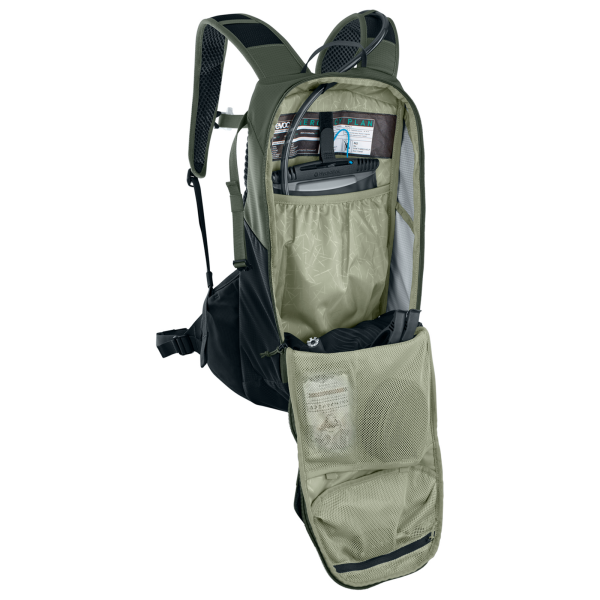Evoc Ride 12L Backpack one size dark olive/black Unisex Produktbild 2