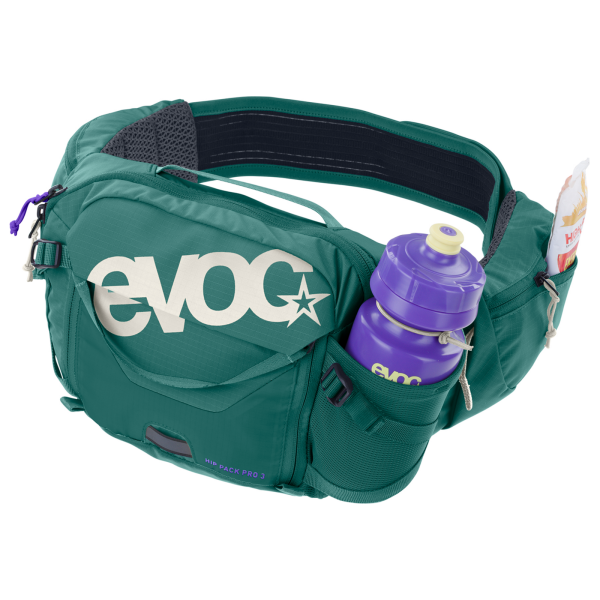 Evoc Hip Pack Pro 3L + 1.5L Bladder one size bottle green Unisex Produktbild 1
