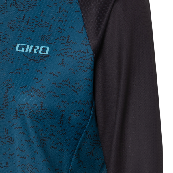 Giro W Roust 3/4 Jersey M harbor blue scree Damen Produktbild 1