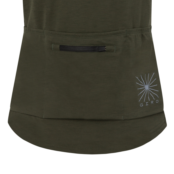 Giro W Ride Jersey S black/trail green Damen Produktbild 1