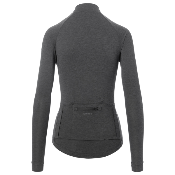 Giro W New Road LS Jersey L charcoal heather Damen Produktbild 4