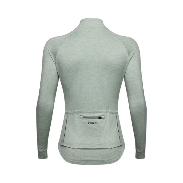 Giro W New Road LS Jersey XS hedge green heather Damen Produktbild 2