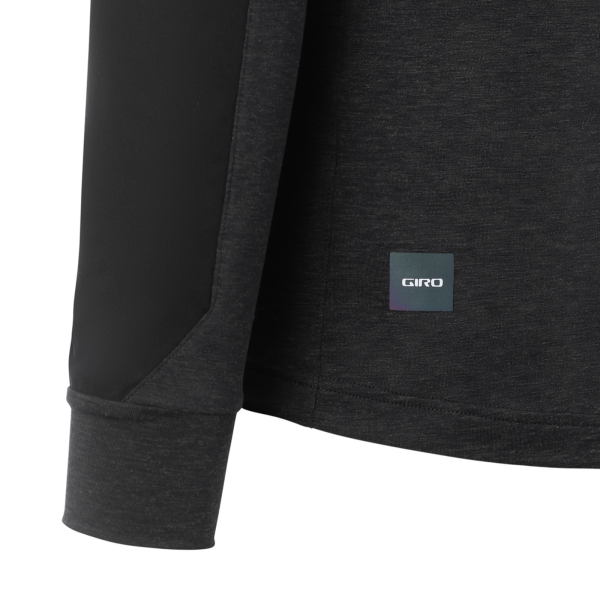 Giro W Roust LS Wind Jersey XL black/grey Damen Produktbild 2