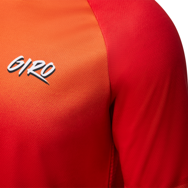 Giro Y Roust Jersey XL red fade Unisex Produktbild 1