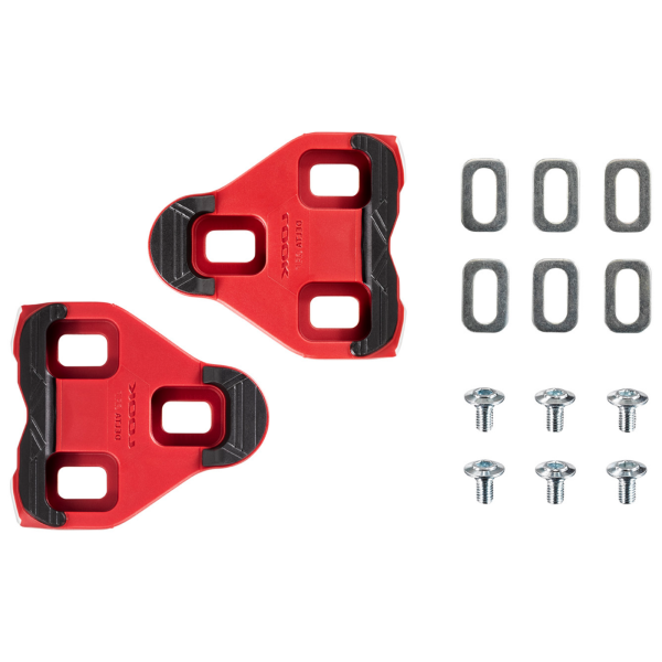 Look Cleat Delta Fitness Grip Red one size red Produktbild 3