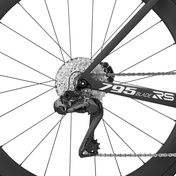 Look Bike 795 Blade RS ULTEGRA DI2 2X12 53cm / M proteam black satin / black glossy Produktbild 2