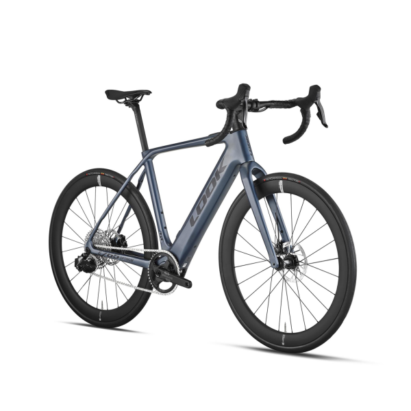 Look E-765 Optimum 2 Rival AXS 53cm / M grey blue satin Produktbild 1