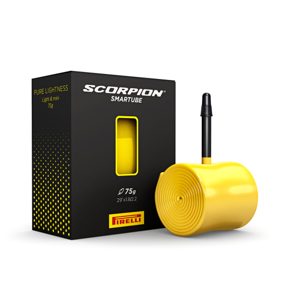 Pirelli SmarTube Scorpion Presta 42mm 27.5x2.20-2.60 yellow Produktbild 1