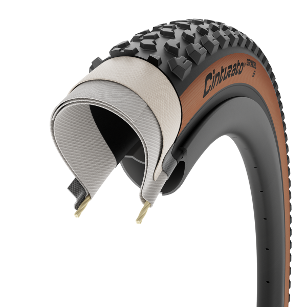 Pirelli Cinturato Gravel TLR S 40-622 black/tan-wall Produktbild 1