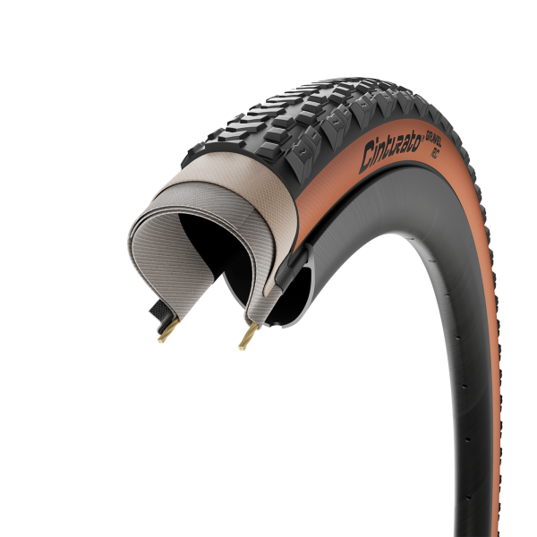 Pirelli Cinturato Gravel TLR RC 35-622 black/tan-wall Produktbild 1