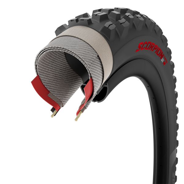 Pirelli Scorpion E-MTB M HyperWall V2 27.5x2.60 black/red Produktbild 1