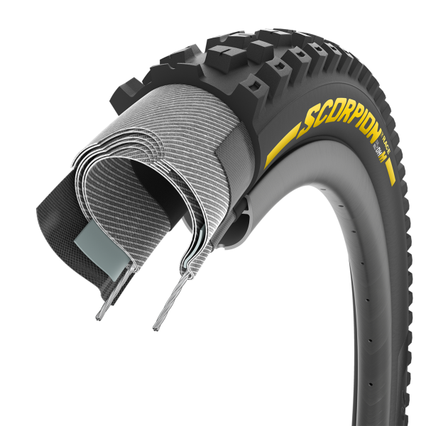 Pirelli Scorpion Race DH M DualWall Plus 27.5x2.50 black/yellow Produktbild 1