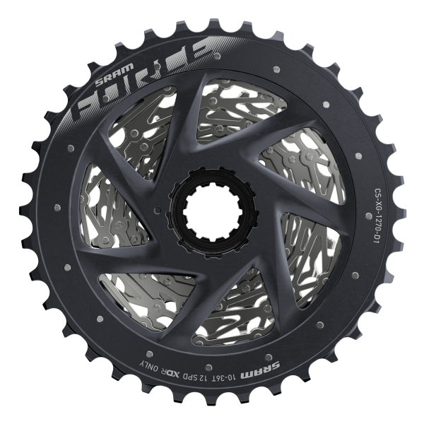 SRAM Cassette XG-1270 Force eTap AXS 12SP 10-28t silver Produktbild 2