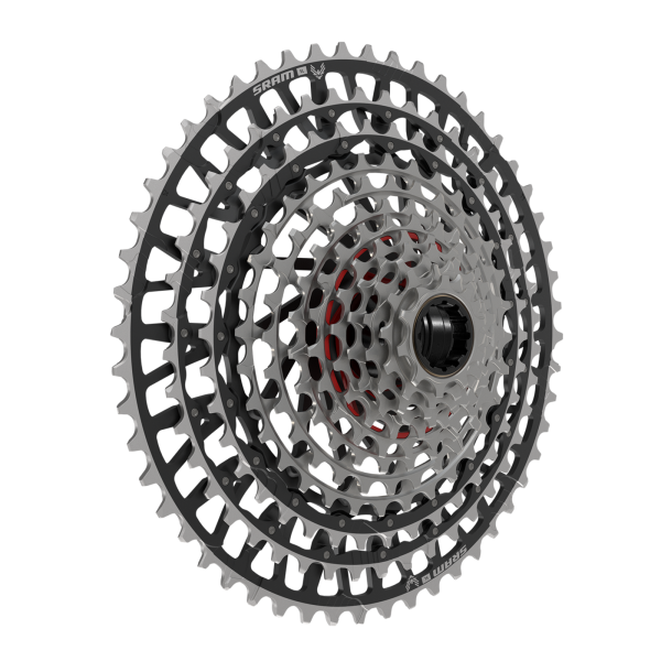 SRAM Cassette XS-1299 XX SL Eagle AXS Transmission 12sp 10-52t black/silver Produktbild 1