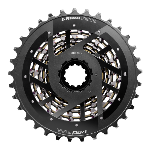 SRAM MY24 Cassette XG-1290 Red AXS 12SP 10-36t rainbow Produktbild 2