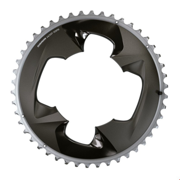 SRAM Chainring Force eTap AXS 94 BCD w/Cover 2x12 Wide 94x43T grey