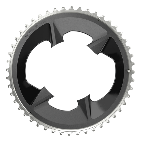SRAM Chainring Rival eTap AXS 107 BCD withCover 2x12SP 107x48T black