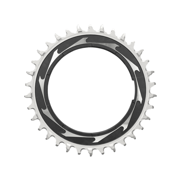 SRAM Chainring Eagle AXS Transmission Power Meter Threaded 0mm Offset 32T black/silver