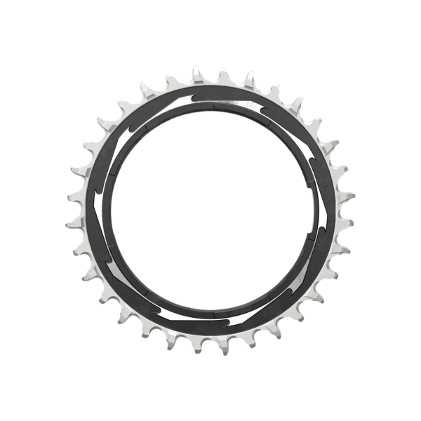 SRAM Chainring Eagle AXS Transmission Power Meter Threaded 3mm Offset 36T black/silver Produktbild 1