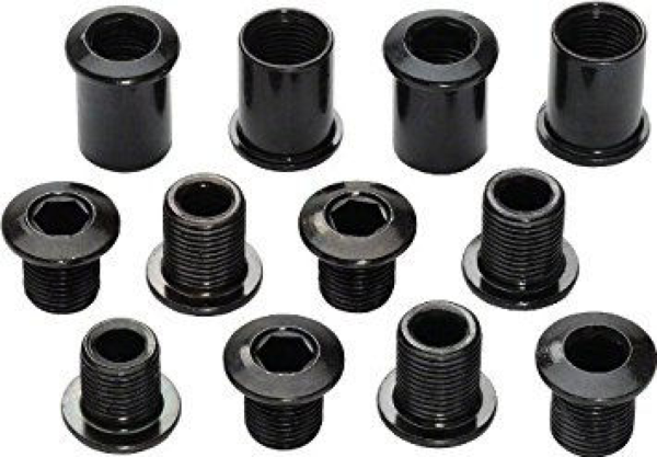 SRAM Chainring Bolt KIT 4X2 M8.5X12.5/M8.5X9.5/M8QTY 4 one size black