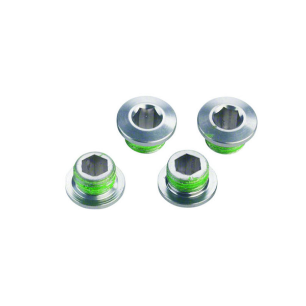 SRAM Chainring Bolt KIT 4X1 M8.5X5 ALU ZEPHYR QTY 4 one size grey