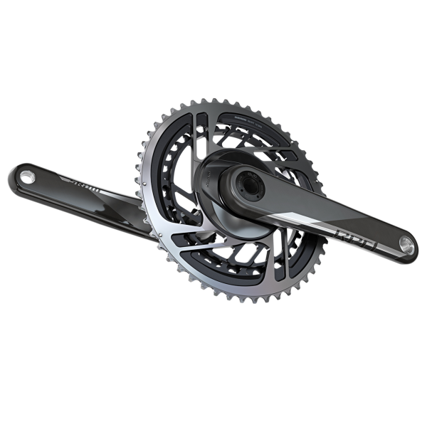 SRAM Crankset Red eTap AXS 2x DUB 175mm/48/35t natural carbon Produktbild 1