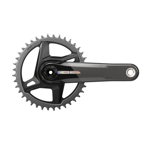 SRAM MY23 Crankset Force AXS 1x DirectMount DUB 172.5mm/40t black/iridescent Produktbild 2