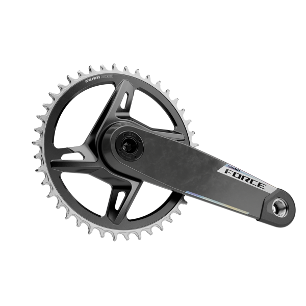 SRAM MY26 Crankset Force XPLR AXS Wide 1x DirectMount DUB 170mm/42t black/iridescent Produktbild 1