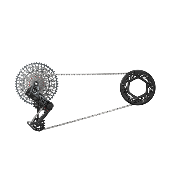 SRAM Groupset GX Eagle AXS Transmission 104BCD 34T black