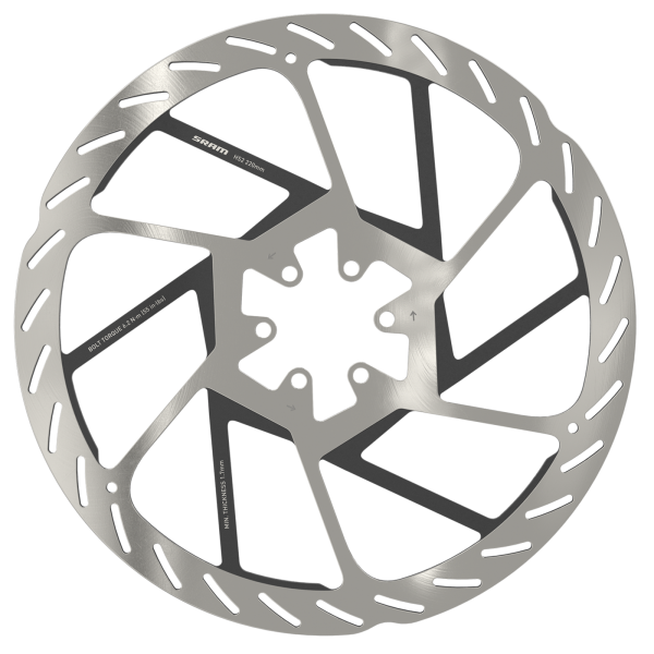 SRAM Rotor HS2 Rounded 6-bolt 220mm 220mm