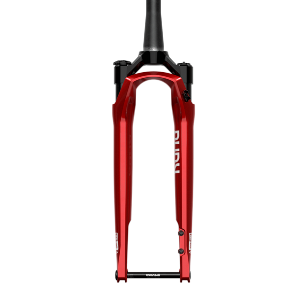Rock Shox Fork Rudy Ultimate XPLR Race Day 2 Crown SoloAir 700c/40mm/45 OS electric red Produktbild 2