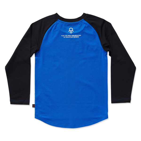 Kids Ride Shotgun Dino Windproof Kids MTB Jersey 2 Y blue Jungen Produktbild 4